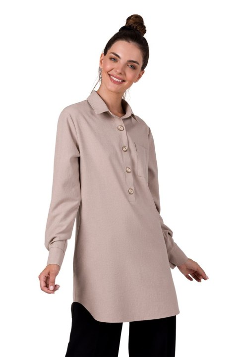 Tunika Model B276 Beige - BeWear - 2XL/3XL Tunika Model B276 Beige - BeWear - 2XL/3XL