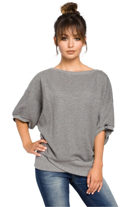 Bluza Damska Model B048 Grey - BeWear - 2XL/3XL