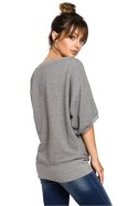 Bluza Damska Model B048 Grey - BeWear - S/M