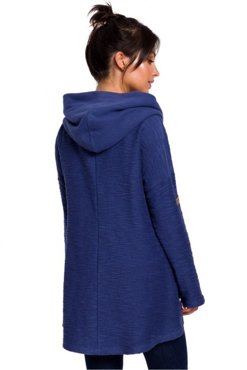 Bluza Damska Model B131 Indygo - BeWear - M Bluza Damska Model B131 Indygo - BeWear - M