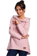 Bluza Damska Model B131 Powder Pink - BeWear - L