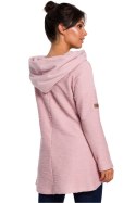 Bluza Damska Model B131 Powder Pink - BeWear - L