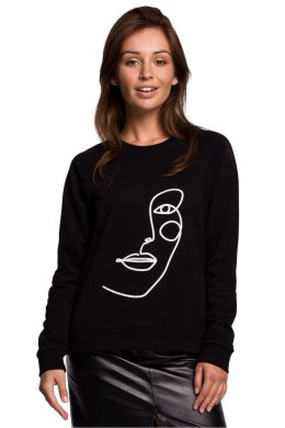 Bluza Damska Model B167 Black - BeWear - XXL