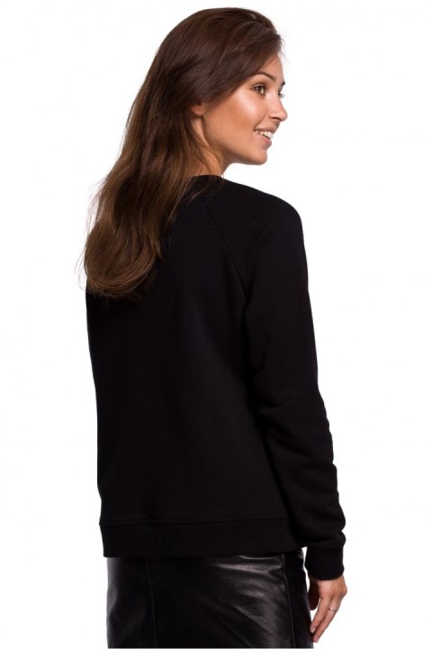 Bluza Damska Model B167 Black - BeWear - XXL Bluza Damska Model B167 Black - BeWear - XXL