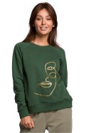 Bluza Damska Model B167 Trawa - BeWear - M Bluza Damska Model B167 Trawa - BeWear - M