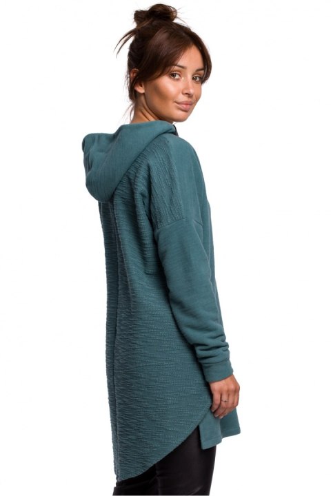 Bluza Damska Model B176 Turkus - BeWear - S/M Bluza Damska Model B176 Turkus - BeWear - S/M