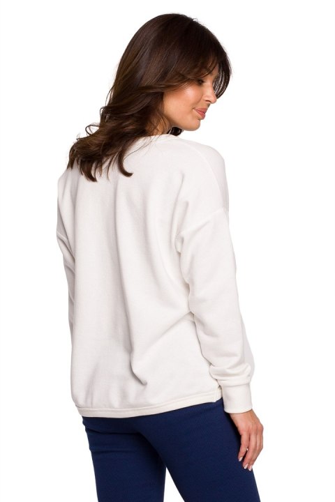 Bluza Damska Model B225 Ecru - BeWear - L Bluza Damska Model B225 Ecru - BeWear - L