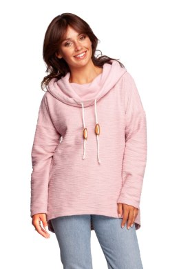 Bluza Damska Model B249 Powder Pink - BeWear - XXL