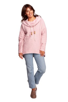 Bluza Damska Model B249 Powder Pink - BeWear - XXL