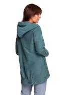 Bluza Damska Model B249 Turkus - BeWear - XXL Bluza Damska Model B249 Turkus - BeWear - XXL