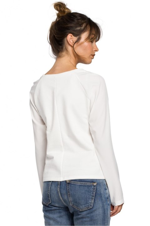 Bluzka Model B047 Ecru - BeWear - XXL Bluzka Model B047 Ecru - BeWear - XXL