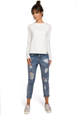 Bluzka Model B047 Ecru - BeWear - M