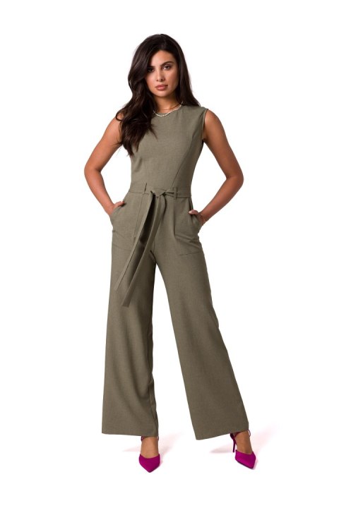 Kombinezon Model B256 Oliwka - BeWear - L Kombinezon Model B256 Oliwka - BeWear - L