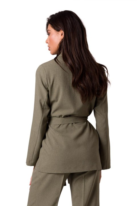 Marynarka Model B253 Oliwka - BeWear - XXL Marynarka Model B253 Oliwka - BeWear - XXL