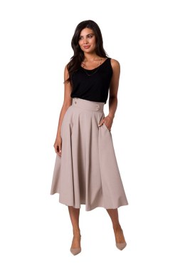Spódnica Model B265 Beige - BeWear - s