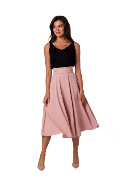 Spódnica Model B265 Pink - BeWear - s Spódnica Model B265 Pink - BeWear - s