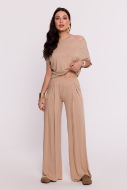 Spodnie Damskie Model B289 Cappuccino - BeWear - M