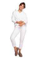 Spodnie Dresowe Model B240 Ecru - BeWear - M Spodnie Dresowe Model B240 Ecru - BeWear - M