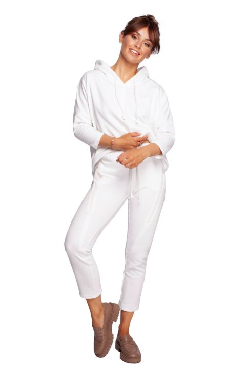 Spodnie Dresowe Model B240 Ecru - BeWear - M Spodnie Dresowe Model B240 Ecru - BeWear - M