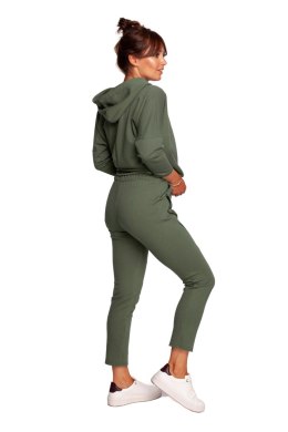 Spodnie Dresowe Model B240 Khaki - BeWear - M