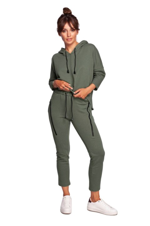 Spodnie Dresowe Model B240 Khaki - BeWear - s