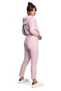Spodnie Dresowe Model B240 Powder Pink - BeWear - s