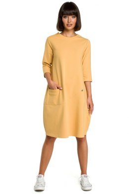 Sukienka Model B083 Yellow - BeWear - L