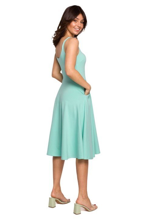 Sukienka Model B218 Mint - BeWear - M Sukienka Model B218 Mint - BeWear - M