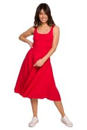 Sukienka Model B218 Red - BeWear - XXL Sukienka Model B218 Red - BeWear - XXL