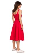 Sukienka Model B218 Red - BeWear - XXL Sukienka Model B218 Red - BeWear - XXL