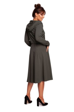 Sukienka Model B245 Militare Green - BeWear - M