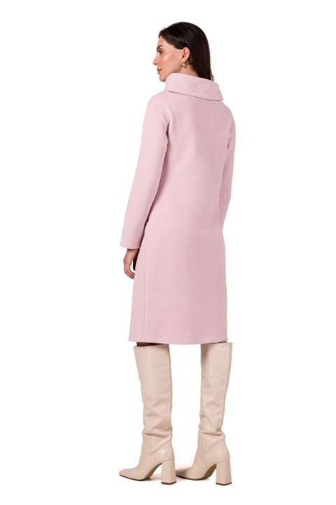 Sukienka Model B270 Powder Pink - BeWear - s Sukienka Model B270 Powder Pink - BeWear - s