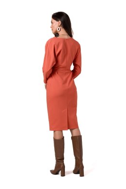 Sukienka Model B271 Cegła - BeWear - XL