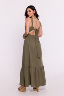 Sukienka Model B281 Oliwka - BeWear - M Sukienka Model B281 Oliwka - BeWear - M