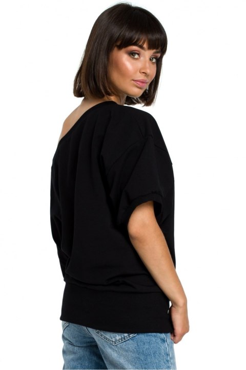 Bluza Damska Model B079 Black - BeWear - 2XL/3XL Bluza Damska Model B079 Black - BeWear - 2XL/3XL