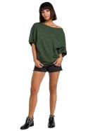 Bluza Damska Model B079 Green - BeWear - 2XL/3XL