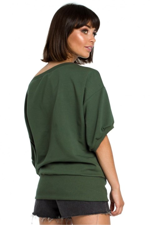 Bluza Damska Model B079 Green - BeWear - 2XL/3XL Bluza Damska Model B079 Green - BeWear - 2XL/3XL