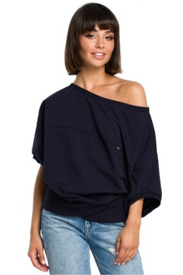 Bluza Damska Model B079 Navy - BeWear - S/M