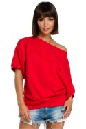 Bluza Damska Model B079 Red - BeWear - L/XL