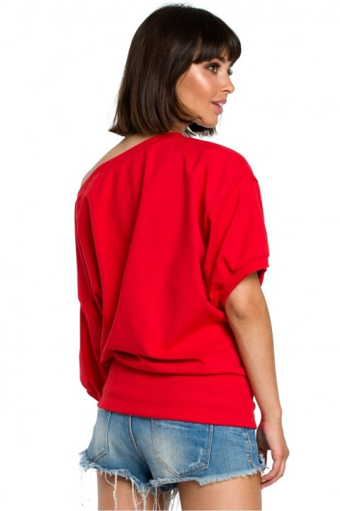 Bluza Damska Model B079 Red - BeWear - L/XL Bluza Damska Model B079 Red - BeWear - L/XL