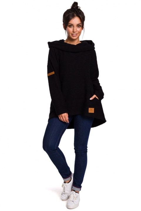 Bluza Damska Model B131 Black - BeWear - s Bluza Damska Model B131 Black - BeWear - s