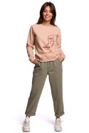 Bluza Damska Model B167 Beige - BeWear - L