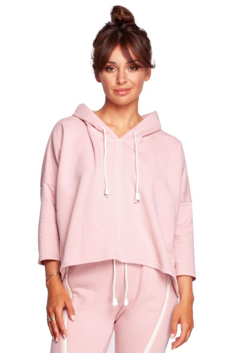 Bluza Damska Model B239 Powder Pink - BeWear - 2XL/3XL