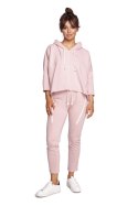 Bluza Damska Model B239 Powder Pink - BeWear - S/M