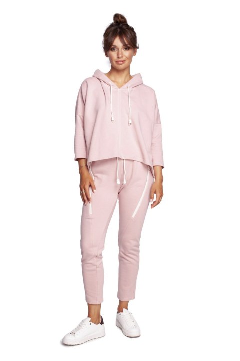 Bluza Damska Model B239 Powder Pink - BeWear - S/M Bluza Damska Model B239 Powder Pink - BeWear - S/M