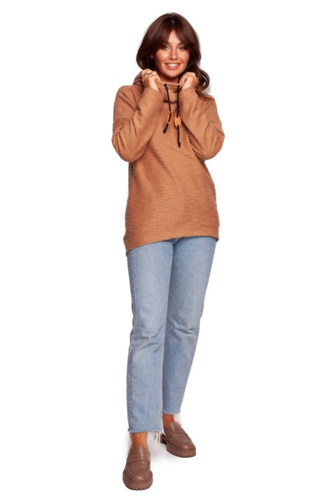 Bluza Damska Model B249 Cynamon - BeWear - M Bluza Damska Model B249 Cynamon - BeWear - M