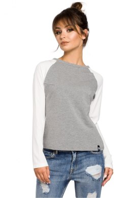 Bluzka Model B047 Grey - BeWear - M