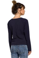 Bluzka Model B047 Navy - BeWear - XXL