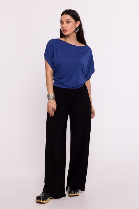Bluzka Model B287 Blue - BeWear - S Bluzka Model B287 Blue - BeWear - S