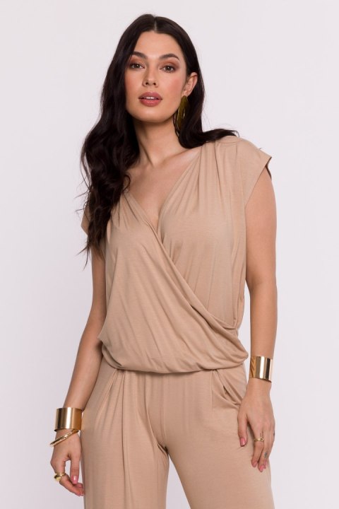 Bluzka Model B288 Beige - BeWear - S